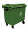 de Bakken van de het Recyclingsopslag van 1100L ISO9001, OEM gerecycleerde plastic opslagdozen